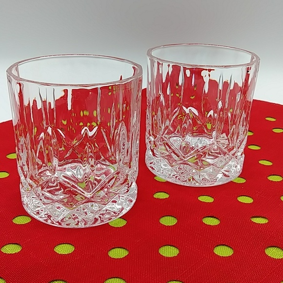2 Crystal Highball Old Fashion Glasses - Picture 8 of 8